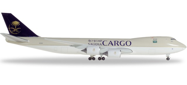 【冬バーゲン★特別送料無料！】 Boeing 747-8F - Saudia | Modelsnavigator.com 鉄道模型